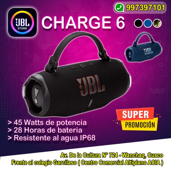 JBL CHARGE 6 (45W)